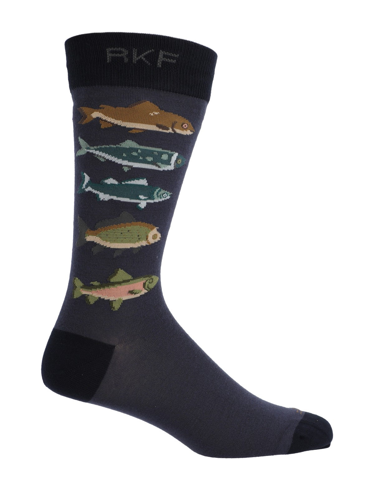 Calcetín Bambú Hombre C Fish Azul Rockford