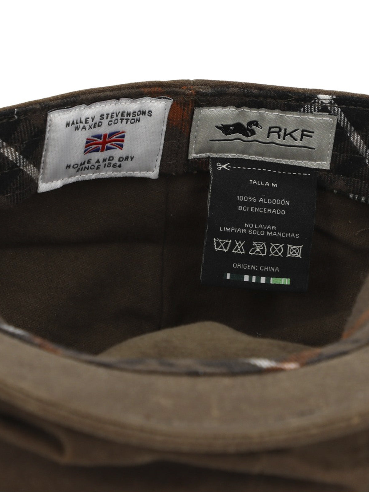 Boina Canvas Engrasado Inglés Hombre Rkf Wx Shelby Ii Tan Rockford