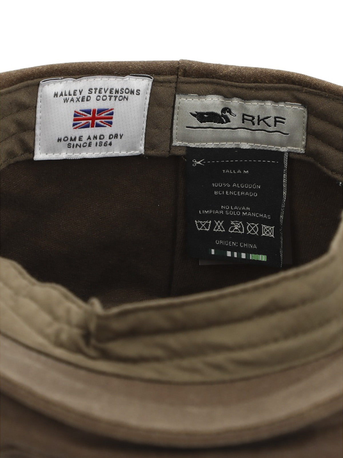Boina Canvas Engrasado Inglés Hombre Rkf Wx Birmingham Ii Tan Rockford