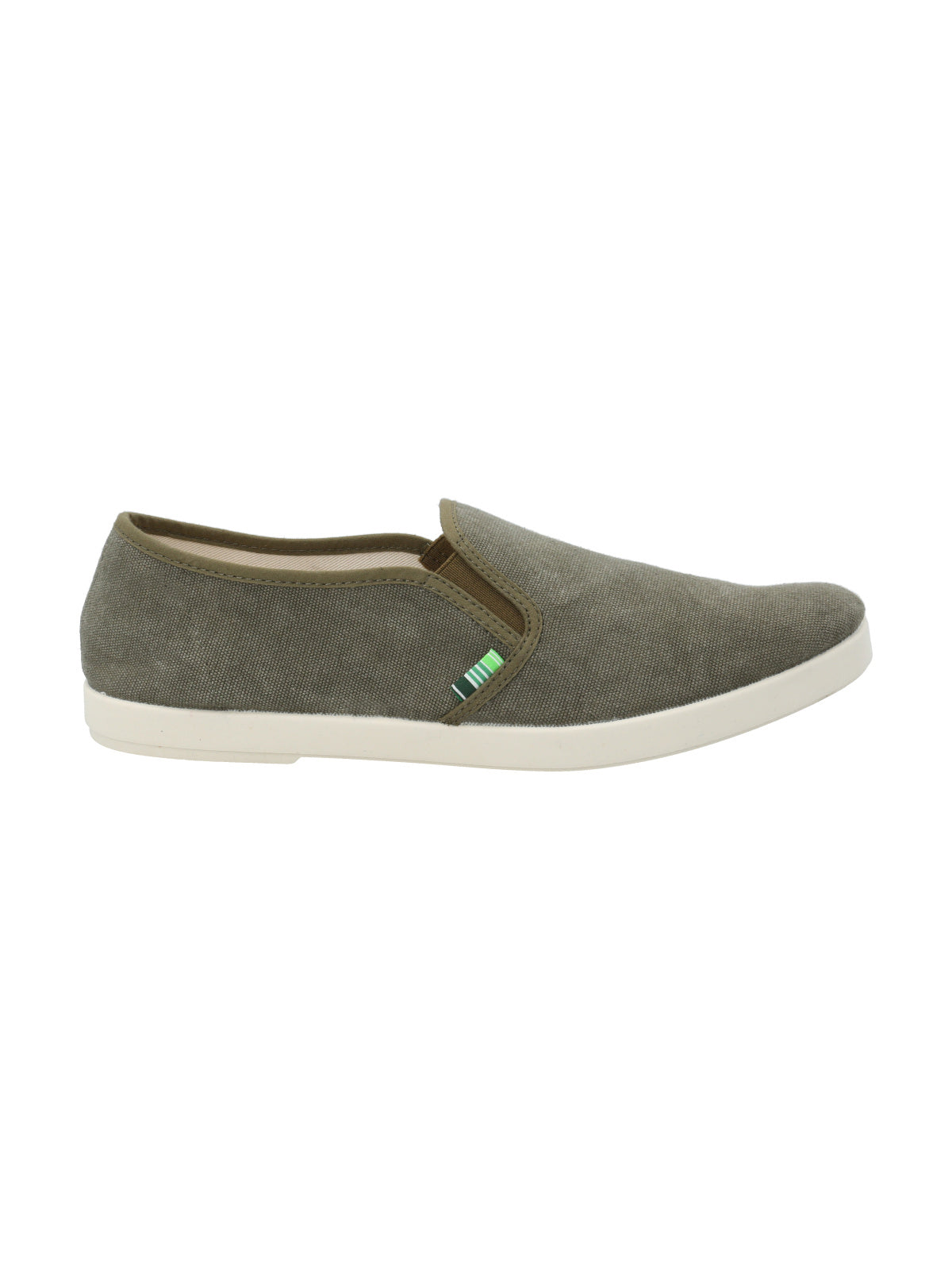 Zapatilla Algodón Orgánico Hombre Ardisia Verde Rockford