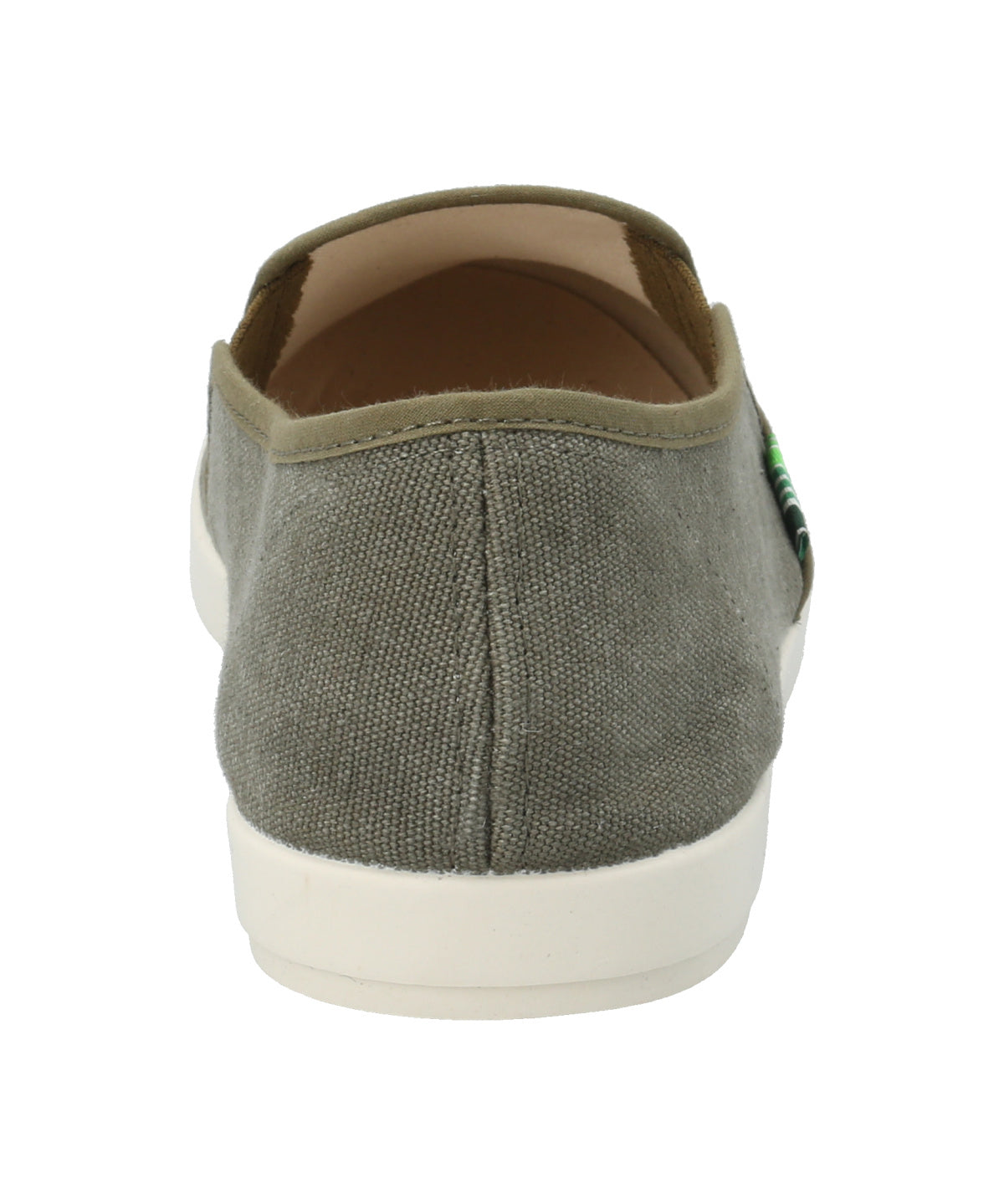 Zapatilla Algodón Orgánico Hombre Ardisia Verde Rockford
