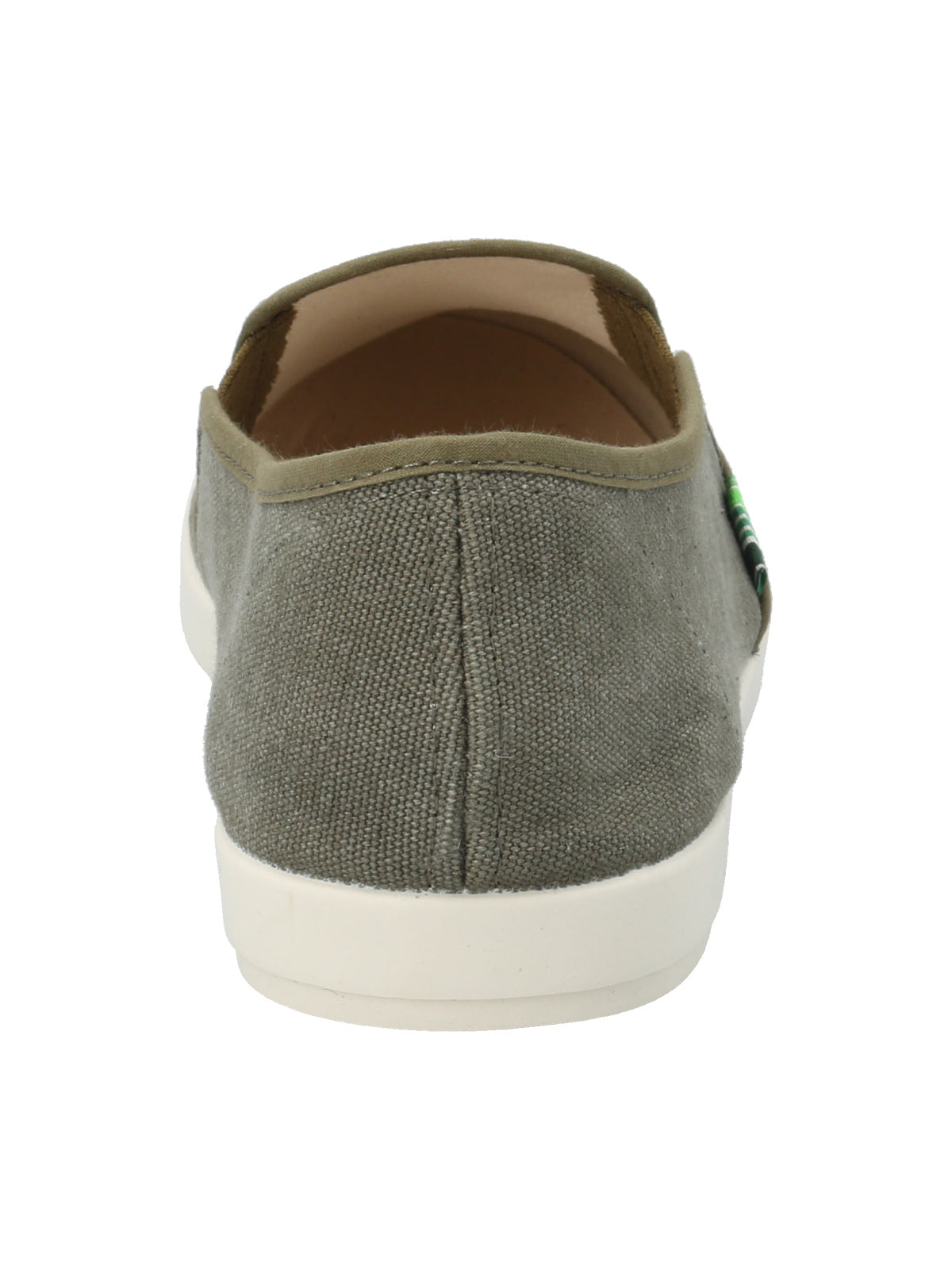 Zapatilla Algodón Orgánico Hombre Ardisia Verde Rockford