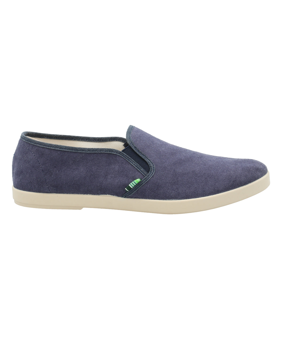 Zapatilla Algodón Orgánico Hombre Ardisia Azul Rockford