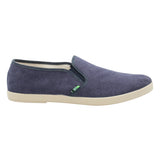 Zapatilla Algodón Orgánico Hombre Ardisia Azul Rockford