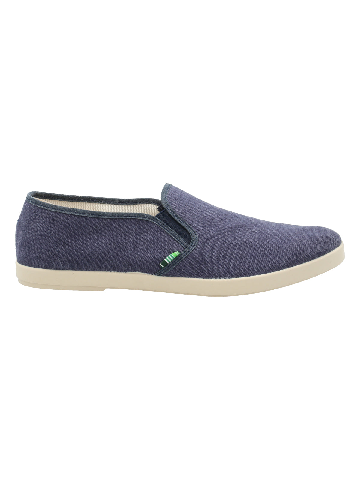 Zapatilla Algodón Orgánico Hombre Ardisia Azul Rockford