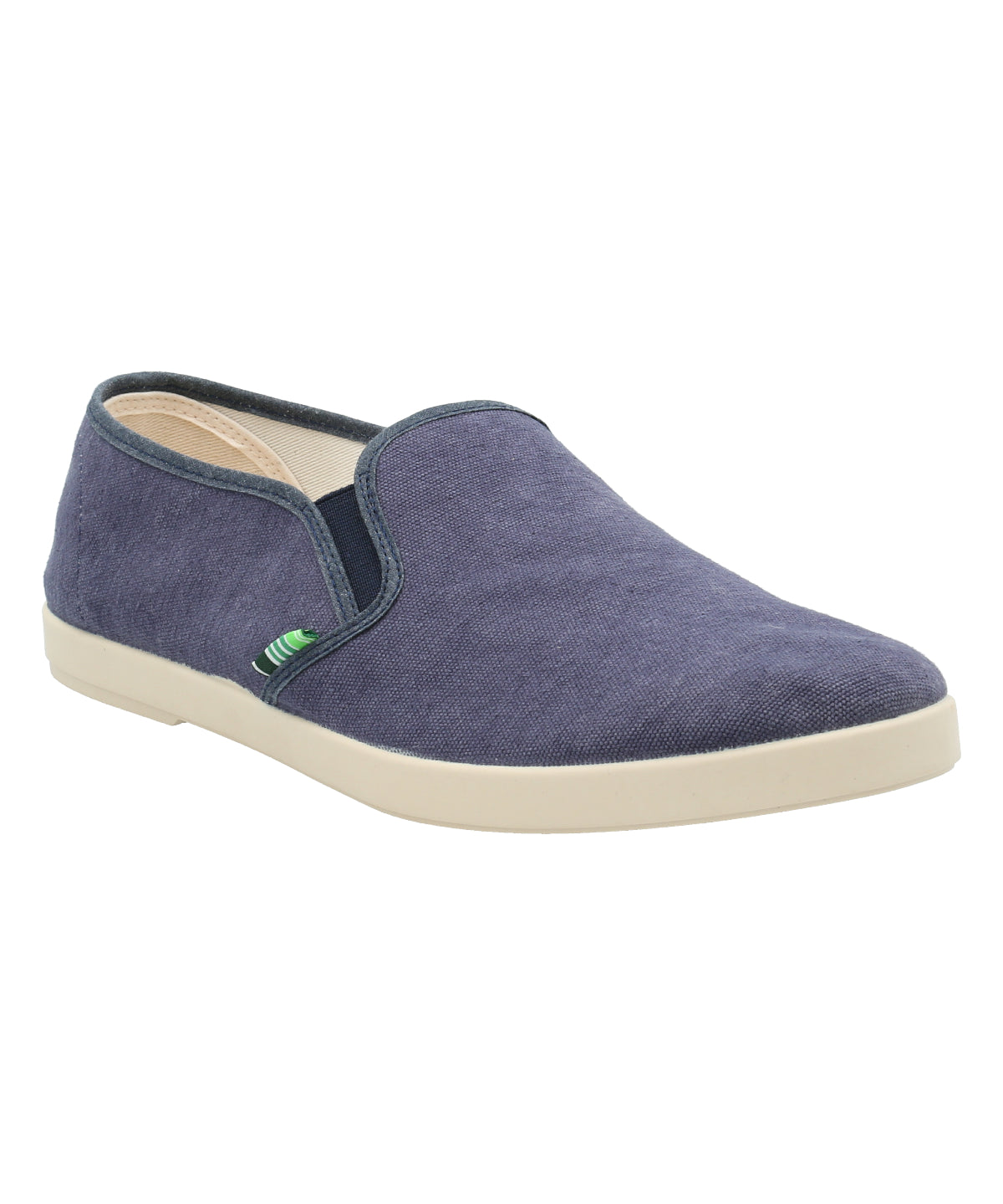 Zapatilla Algodón Orgánico Hombre Ardisia Azul Rockford