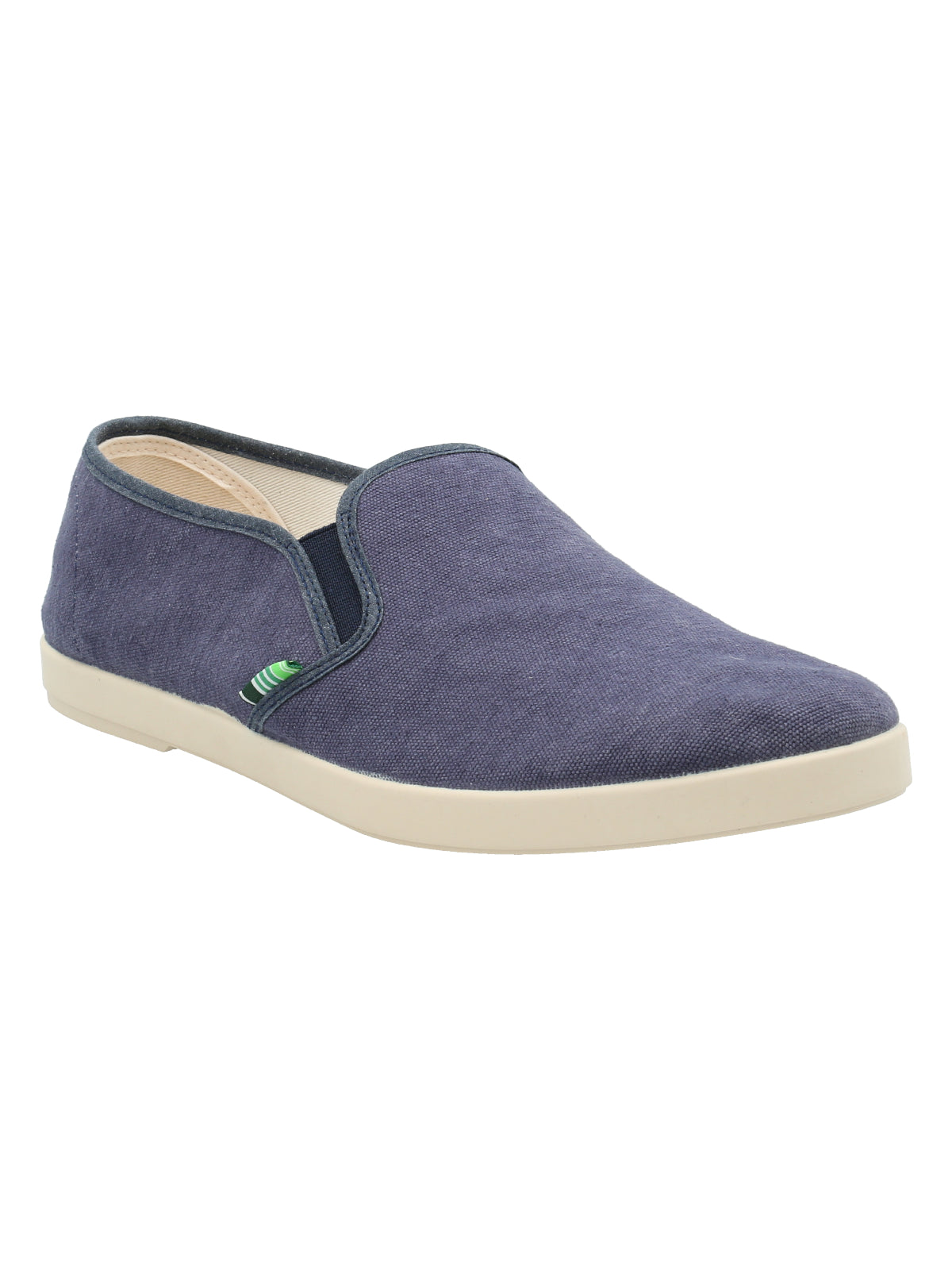 Zapatilla Algodón Orgánico Hombre Ardisia Azul Rockford