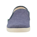 Zapatilla Algodón Orgánico Hombre Ardisia Azul Rockford
