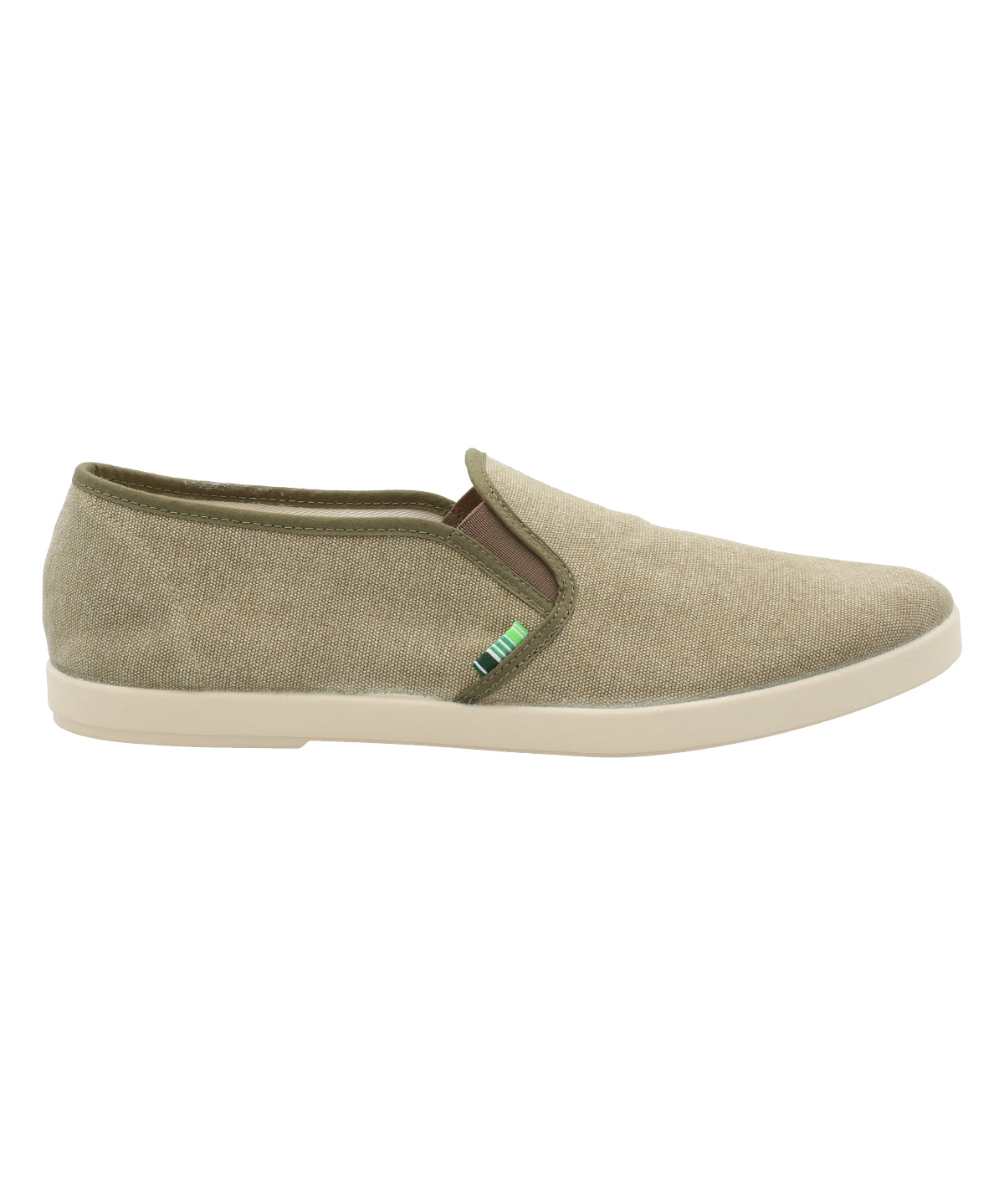 Zapatilla Algodón Orgánico Hombre Ardisia Verde Rockford