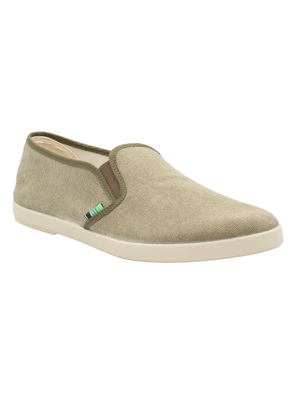 Zapatilla Algodón Orgánico Hombre Ardisia Verde Rockford