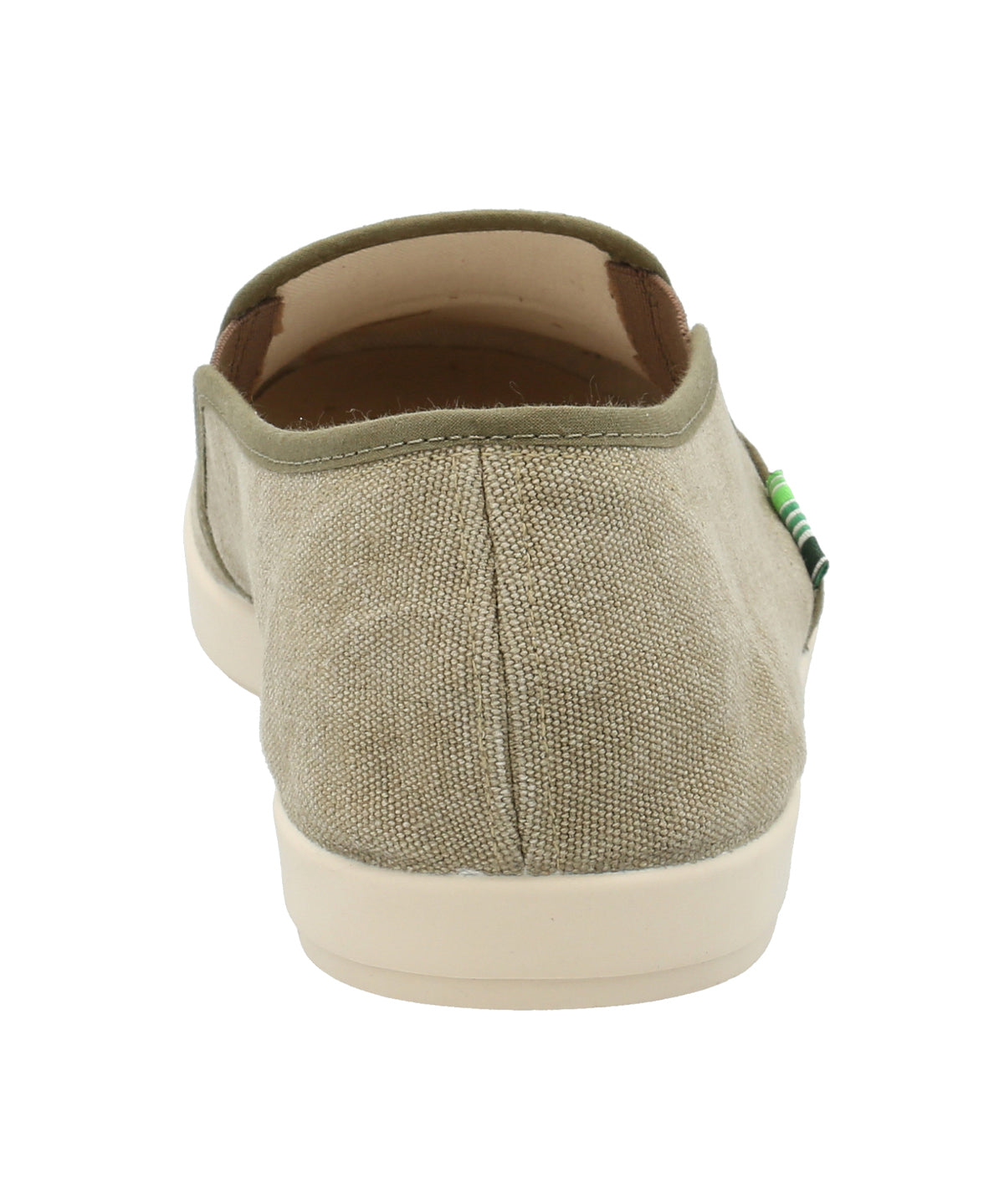 Zapatilla Algodón Orgánico Hombre Ardisia Verde Rockford