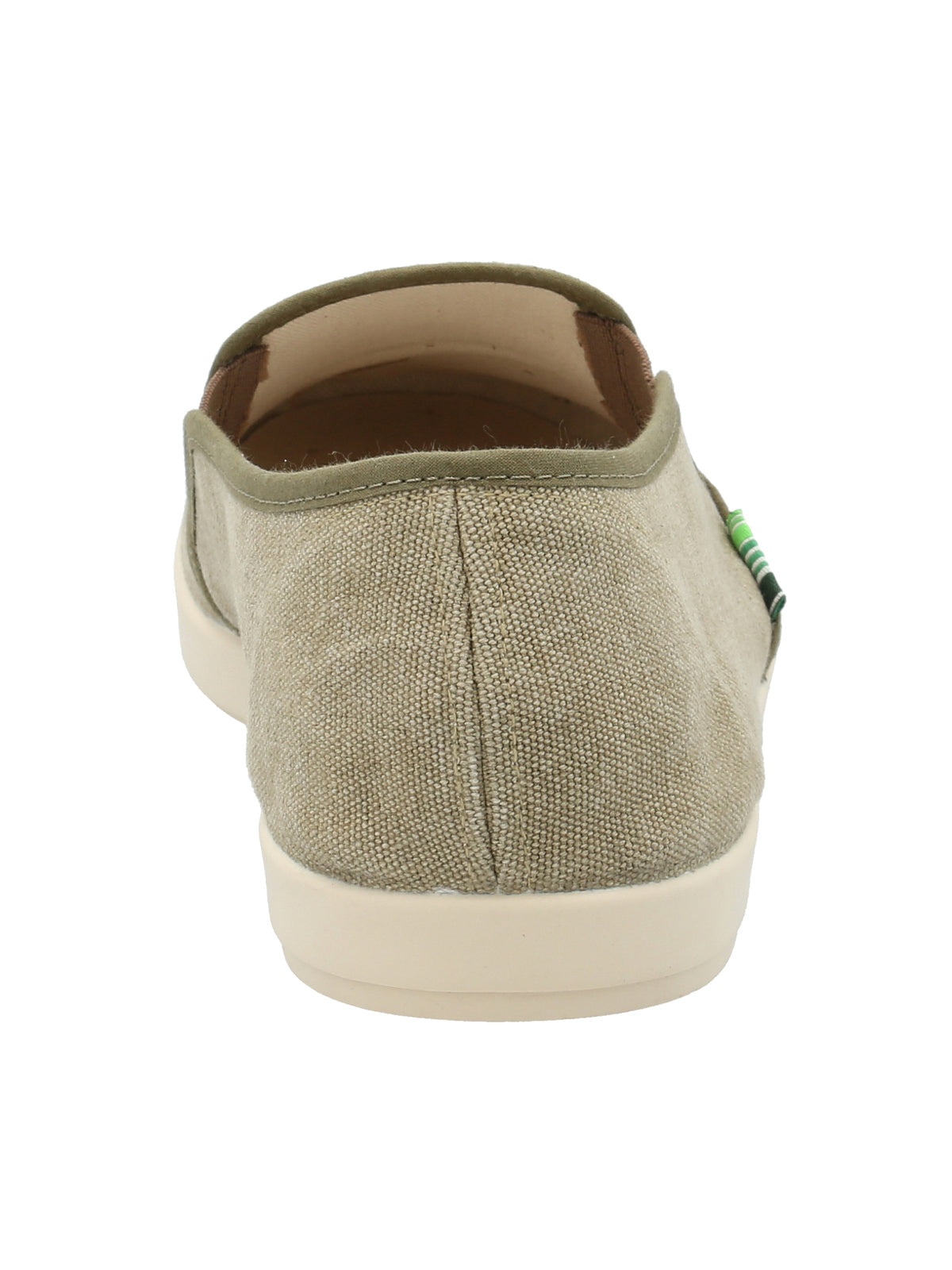 Zapatilla Algodón Orgánico Hombre Ardisia Verde Rockford