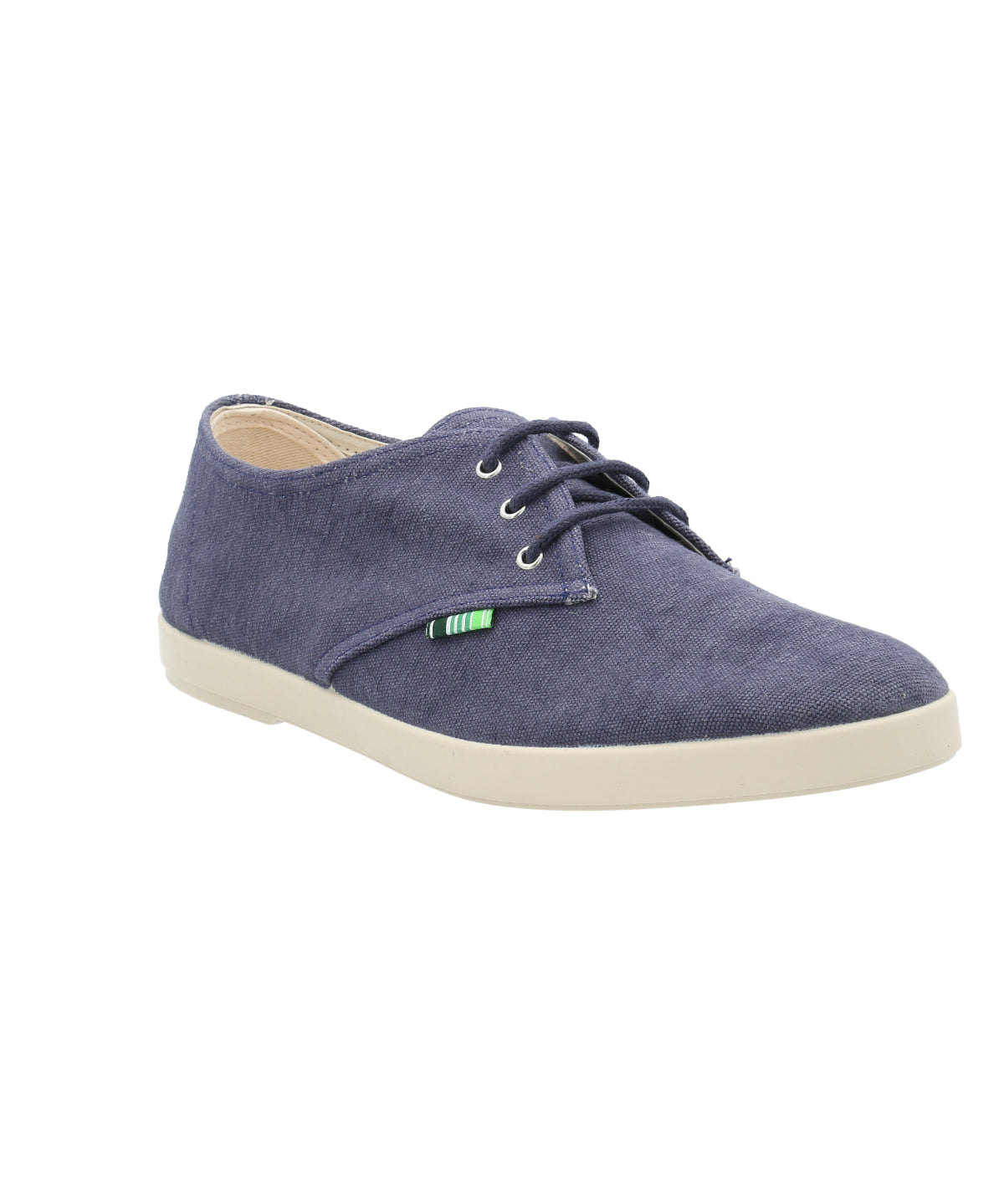 Zapatilla Algodón Orgánico Hombre Baya Azul Rockford