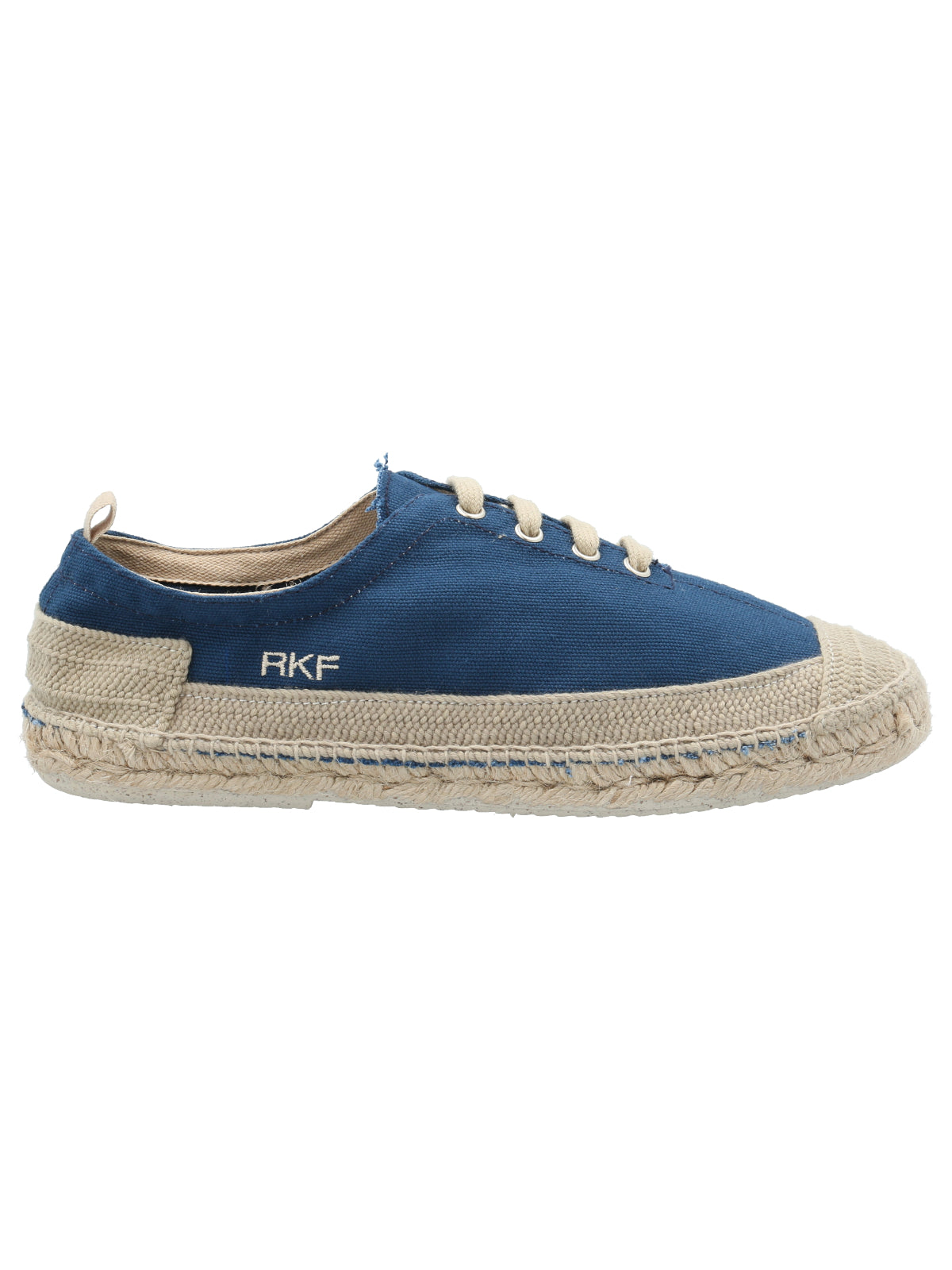 Zapatilla Algodón Orgánico Hombre Rodas Azul Rockford