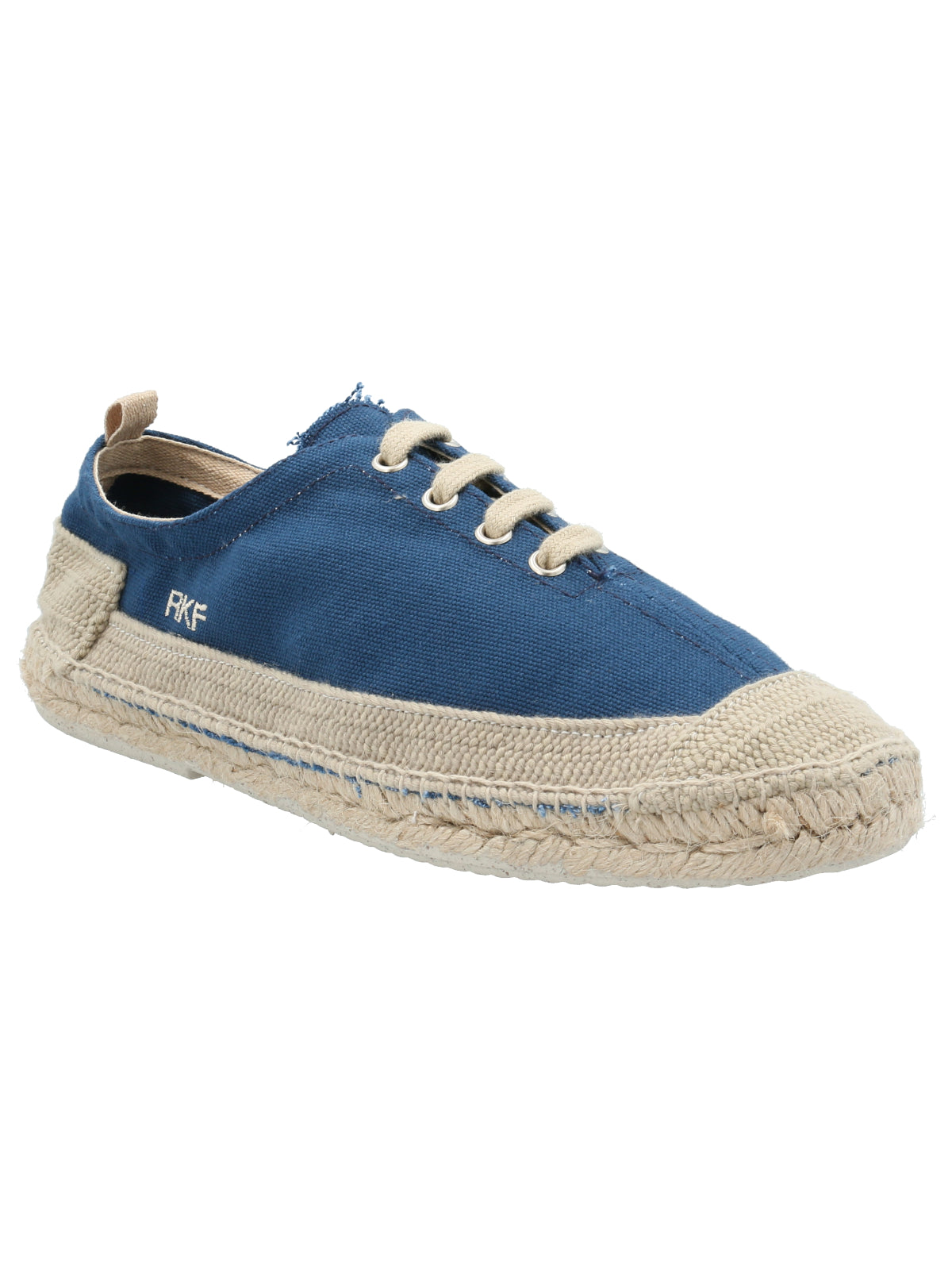 Zapatilla Algodón Orgánico Hombre Rodas Azul Rockford