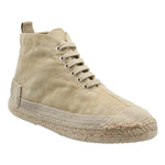 Zapatilla Con Caña Algodón Orgánico Hombre Bari Beige Rockford