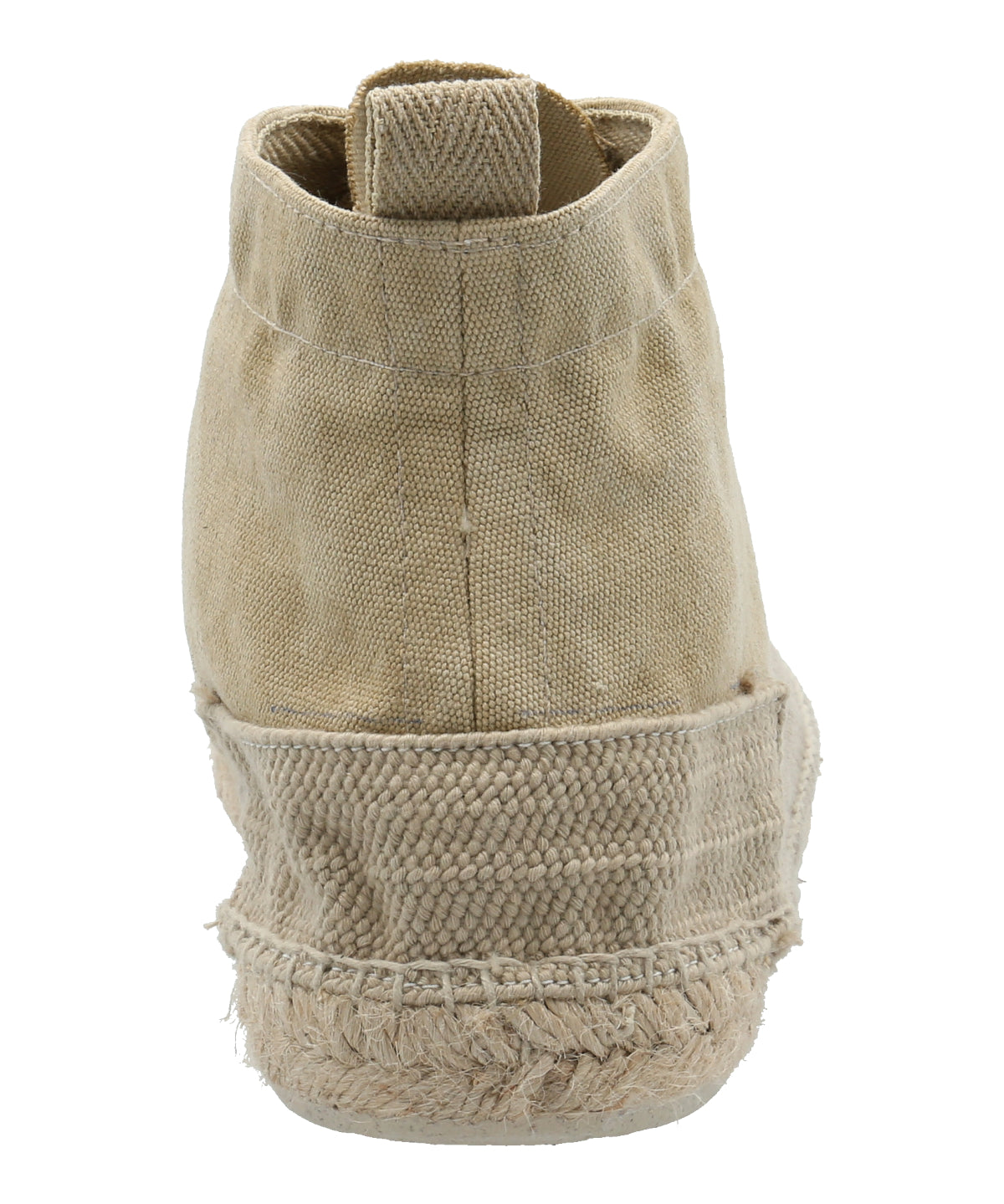 Zapatilla Con Caña Algodón Orgánico Hombre Bari Beige Rockford