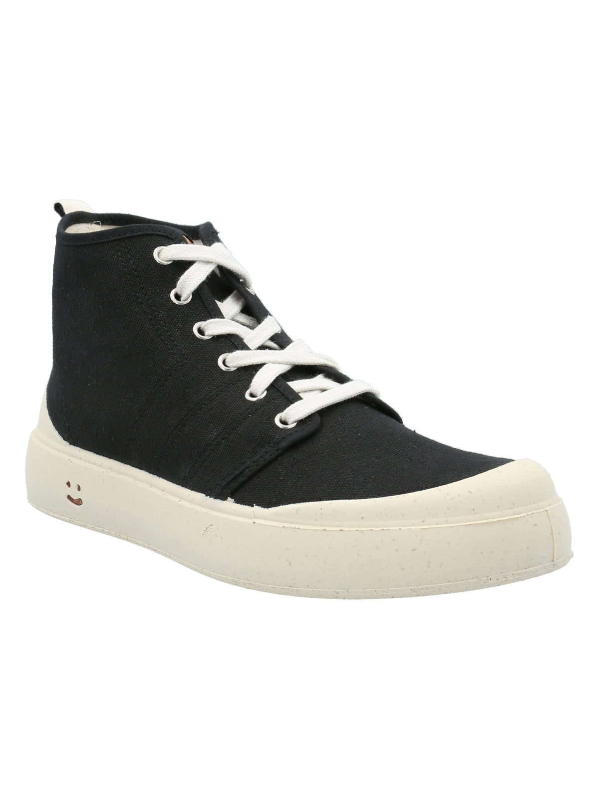 Zapatilla Algodón Orgánico Hombre Mallorca Negro Rockford