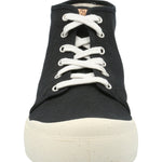 Zapatilla Algodón Orgánico Hombre Mallorca Negro Rockford