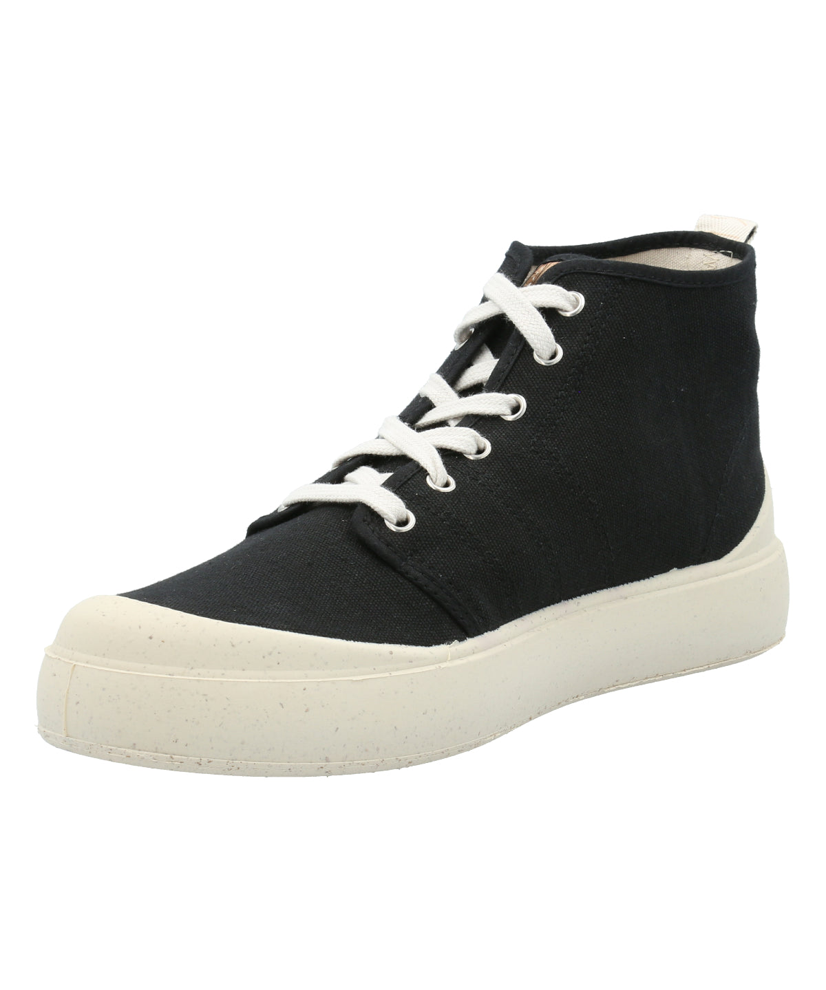 Zapatilla Algodón Orgánico Hombre Mallorca Negro Rockford