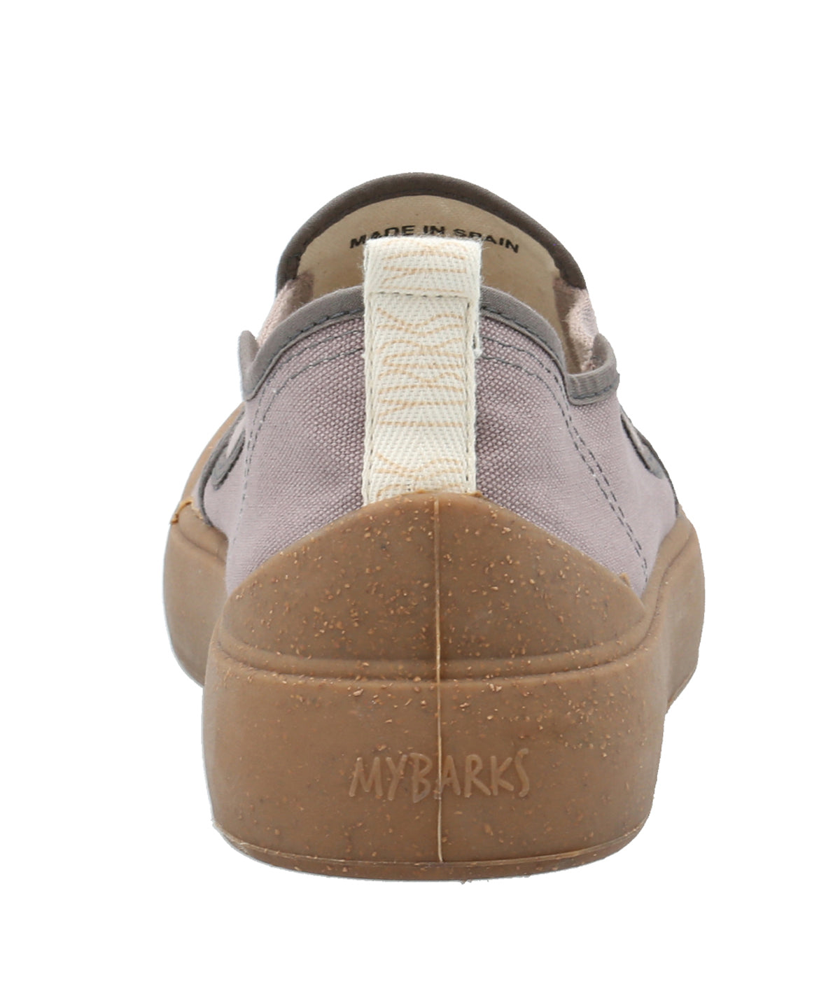 Zapatilla Algodón Orgánico Hombre Marbella Gris Rockford