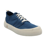 Zapatilla Algodón Orgánico Hombre Menorca Azul Rockford