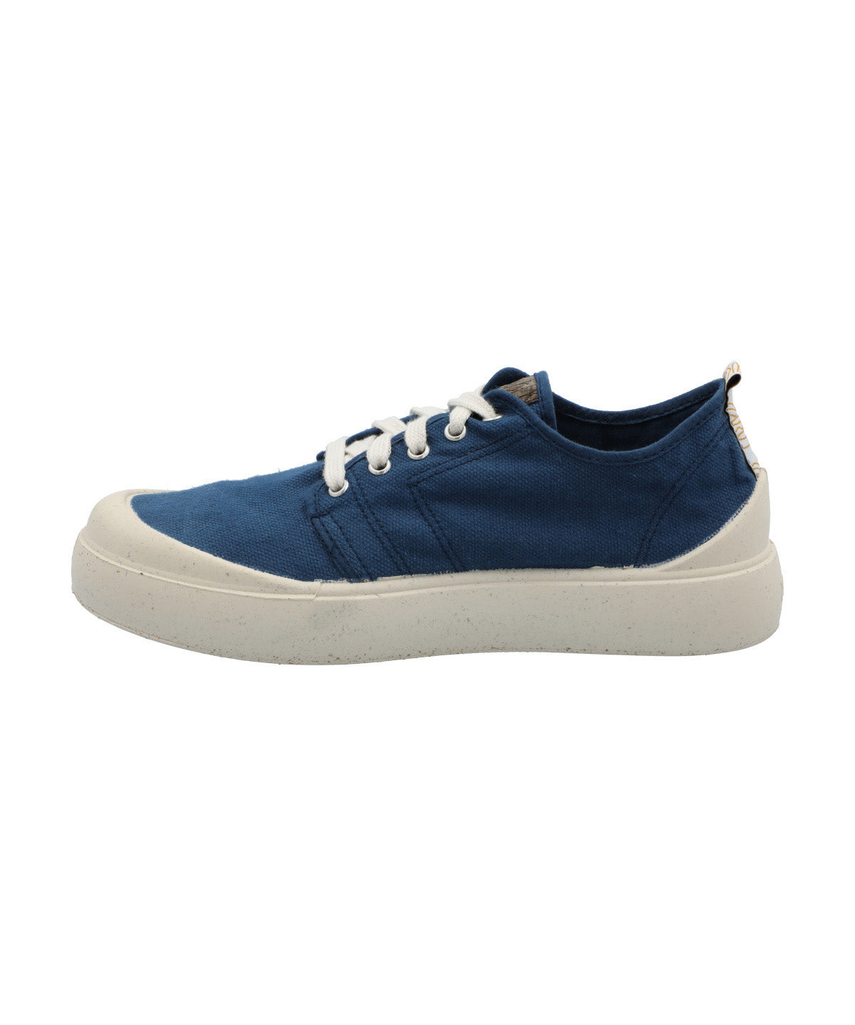 Zapatilla Algodón Orgánico Hombre Menorca Azul Rockford