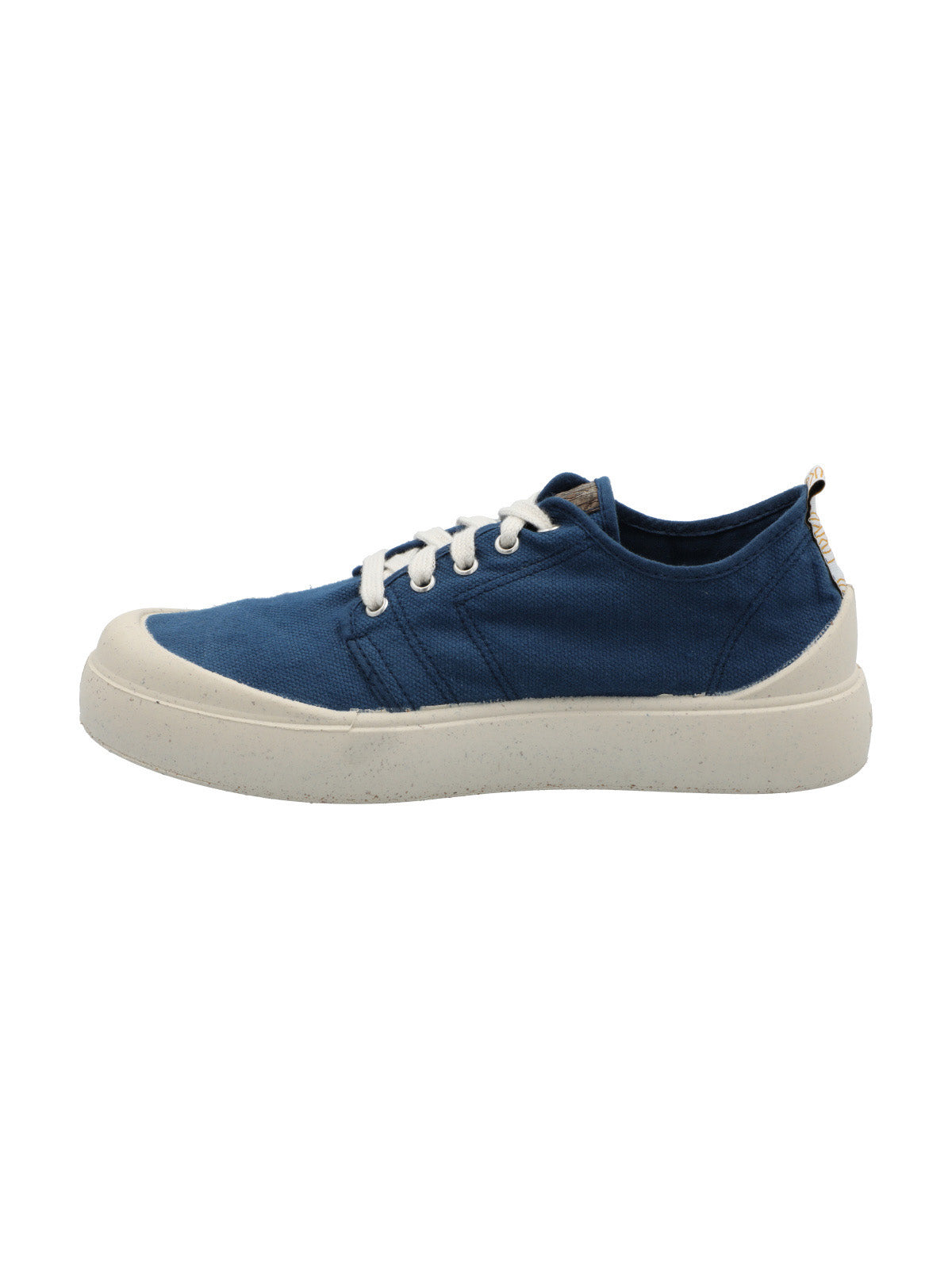 Zapatilla Algodón Orgánico Hombre Menorca Azul Rockford