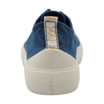 Zapatilla Algodón Orgánico Hombre Menorca Azul Rockford