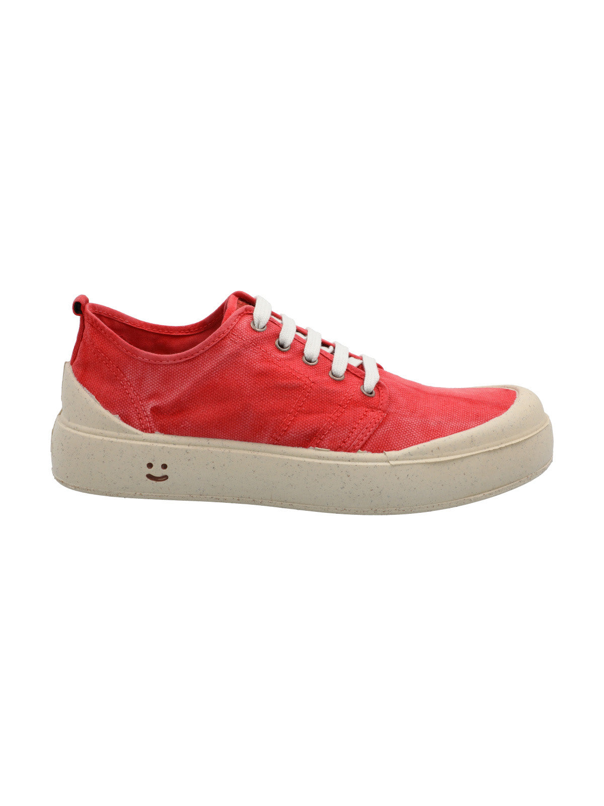Zapatilla Algodón Orgánico Hombre Menorca Rojo Rockford