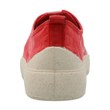 Zapatilla Algodón Orgánico Hombre Menorca Rojo Rockford