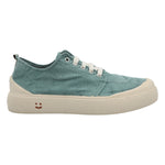Zapatilla Algodón Orgánico Hombre Menorca Verde Rockford
