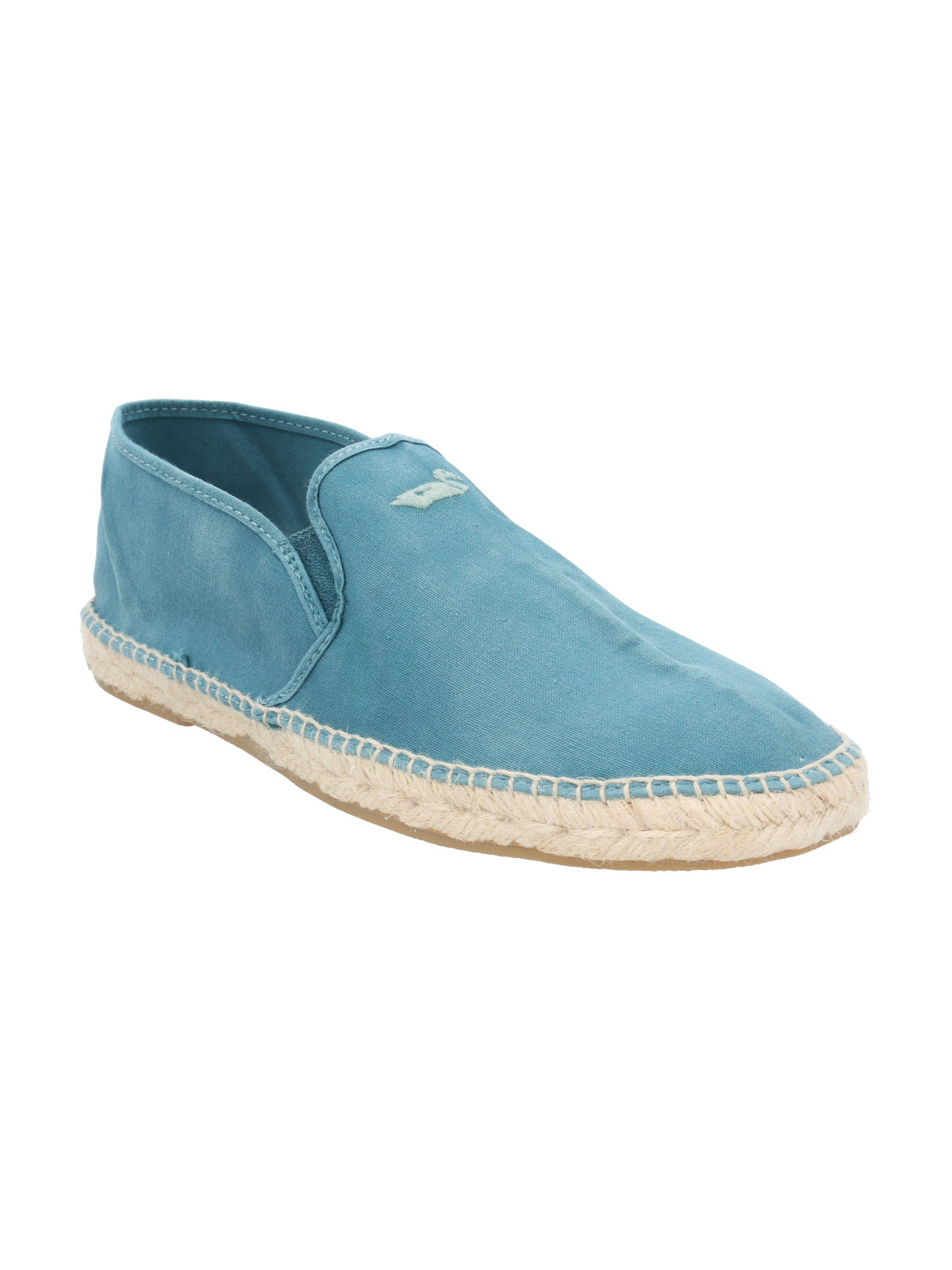 Alpargata Algodón Orgánico Hombre Biscon Celeste Rockford
