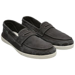 Mocasín Algodón Orgánico Hombre Mindil Azul Rockford