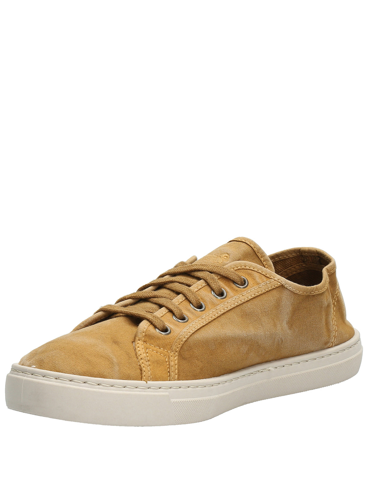 Zapatilla Algodón Orgánico Hombre Bronte Mostaza Rockford