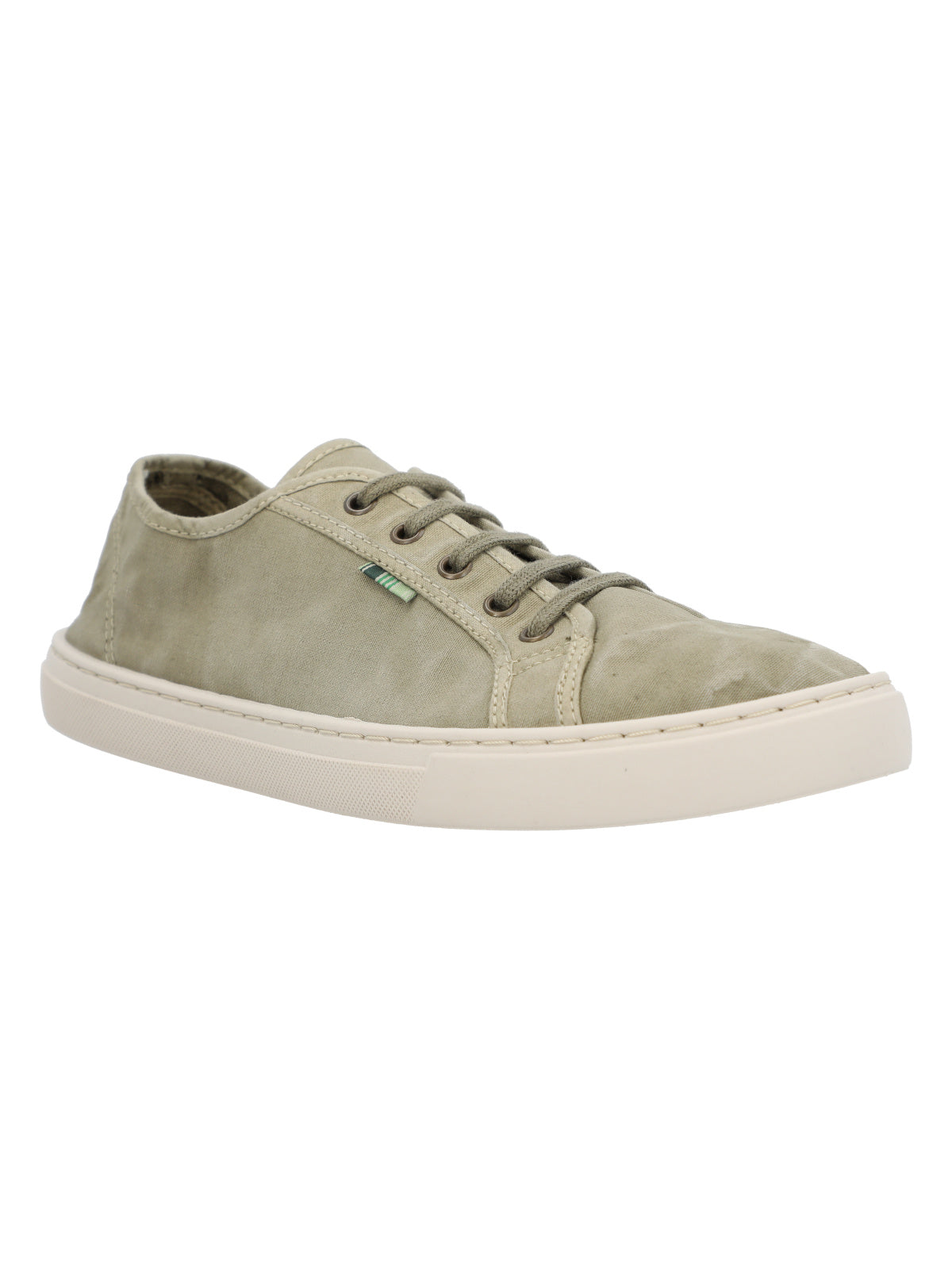 Zapatilla Algodón Orgánico Hombre Bronte Verde Claro Rockford