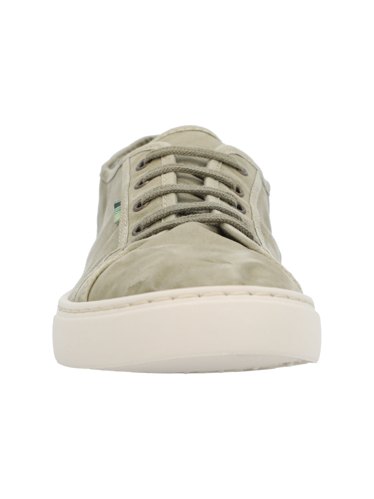 Zapatilla Algodón Orgánico Hombre Bronte Verde Claro Rockford