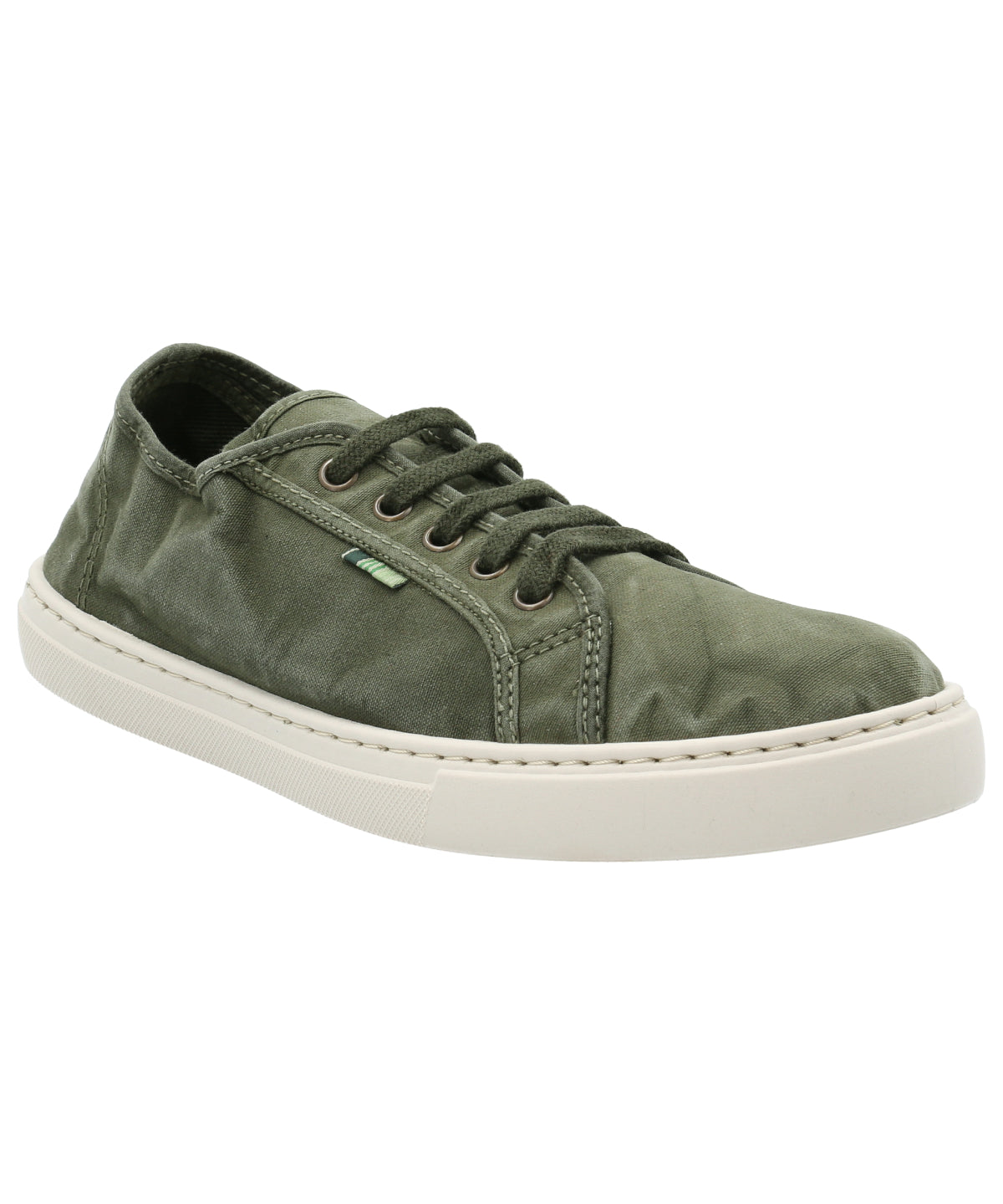 Zapatilla Algodón Orgánico Hombre Bronte Verde Rockford