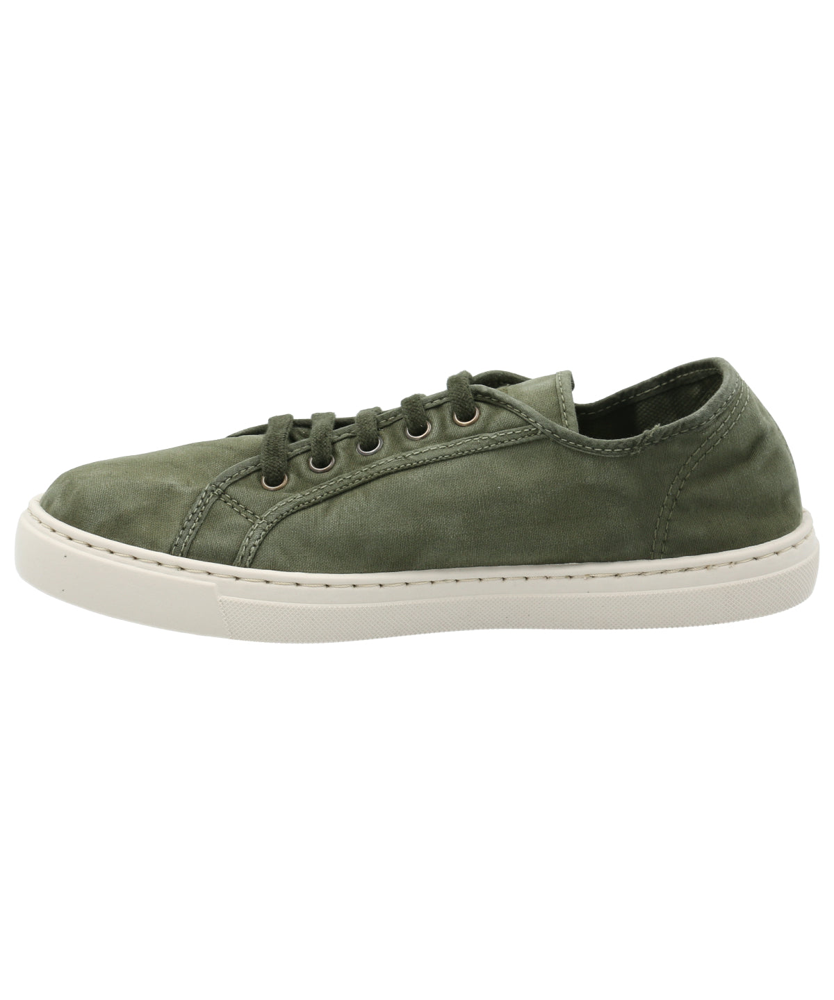 Zapatilla Algodón Orgánico Hombre Bronte Verde Rockford