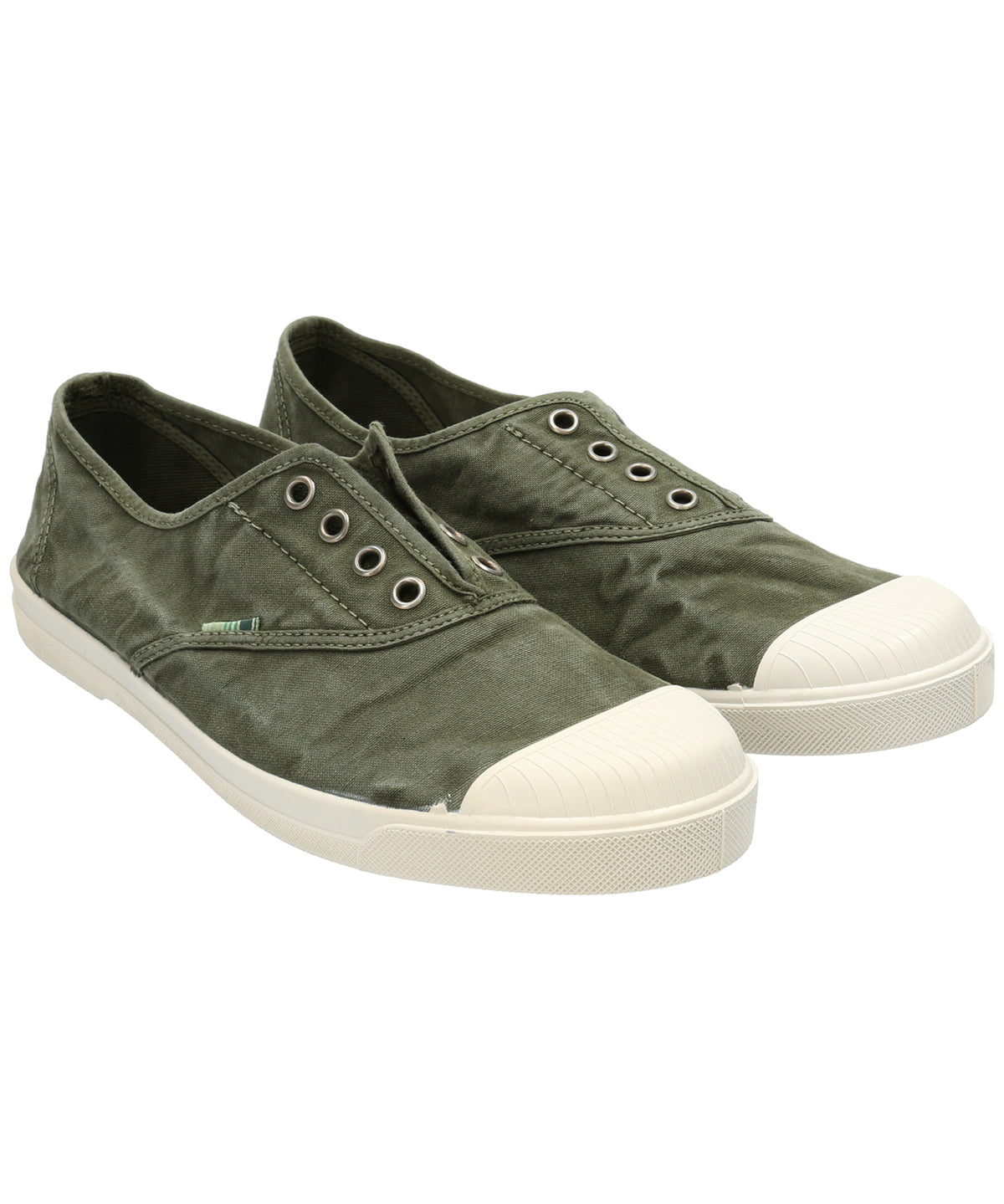 Zapatilla Algodón Orgánico Hombre Greece Oliva Rockford