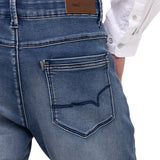 Jeans Natural Flex Hombre Bari Azul Rockford