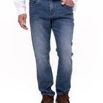 Jeans Natural Flex Hombre Bari Azul Rockford