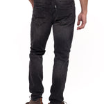 Jeans Natural Flex Hombre Bari Gris Oscuro Rockford