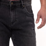 Jeans Natural Flex Hombre Bari Gris Oscuro Rockford