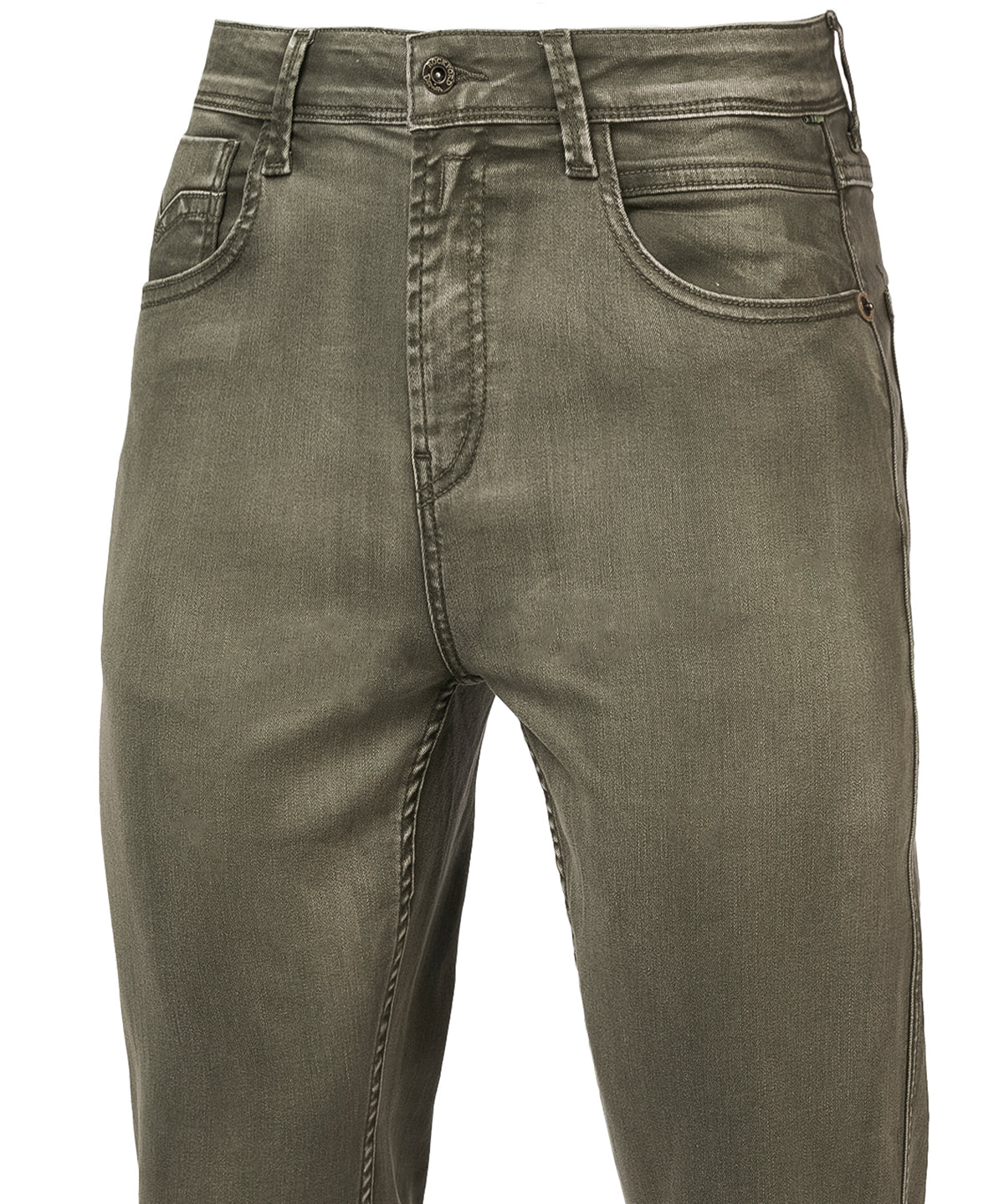 Jeans Natural Flex Hombre Baycolor Verde Rockford