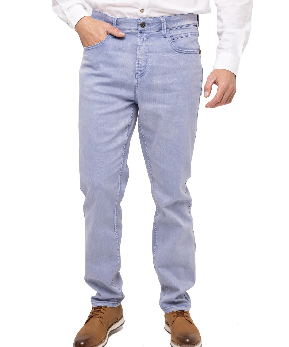 Jeans Natural Flex Hombre Baycolor Lila Rockford