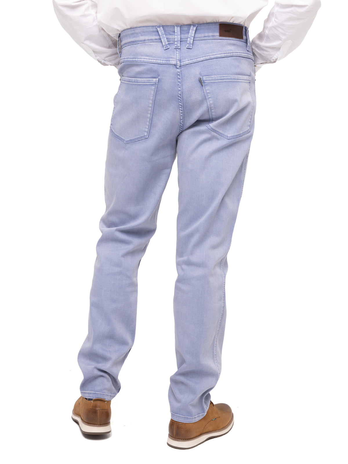 Jeans Natural Flex Hombre Baycolor Lila Rockford