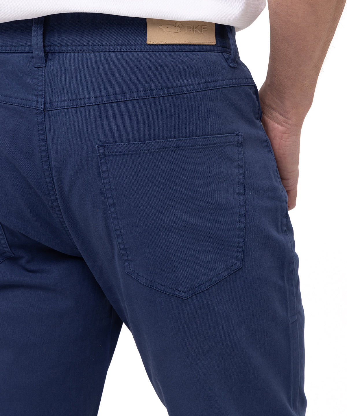Pantalón Natural Flex Hombre Five Azul Rockford