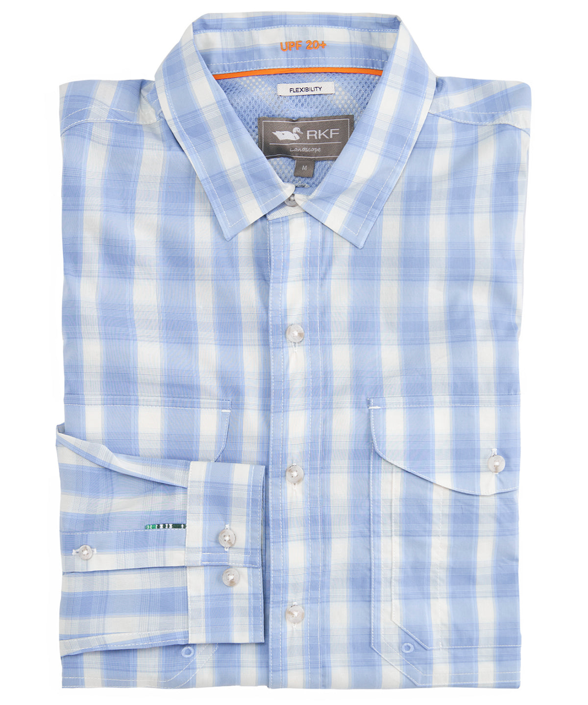 Camisa Natural Flex Hombre Atacama Azul Rockford