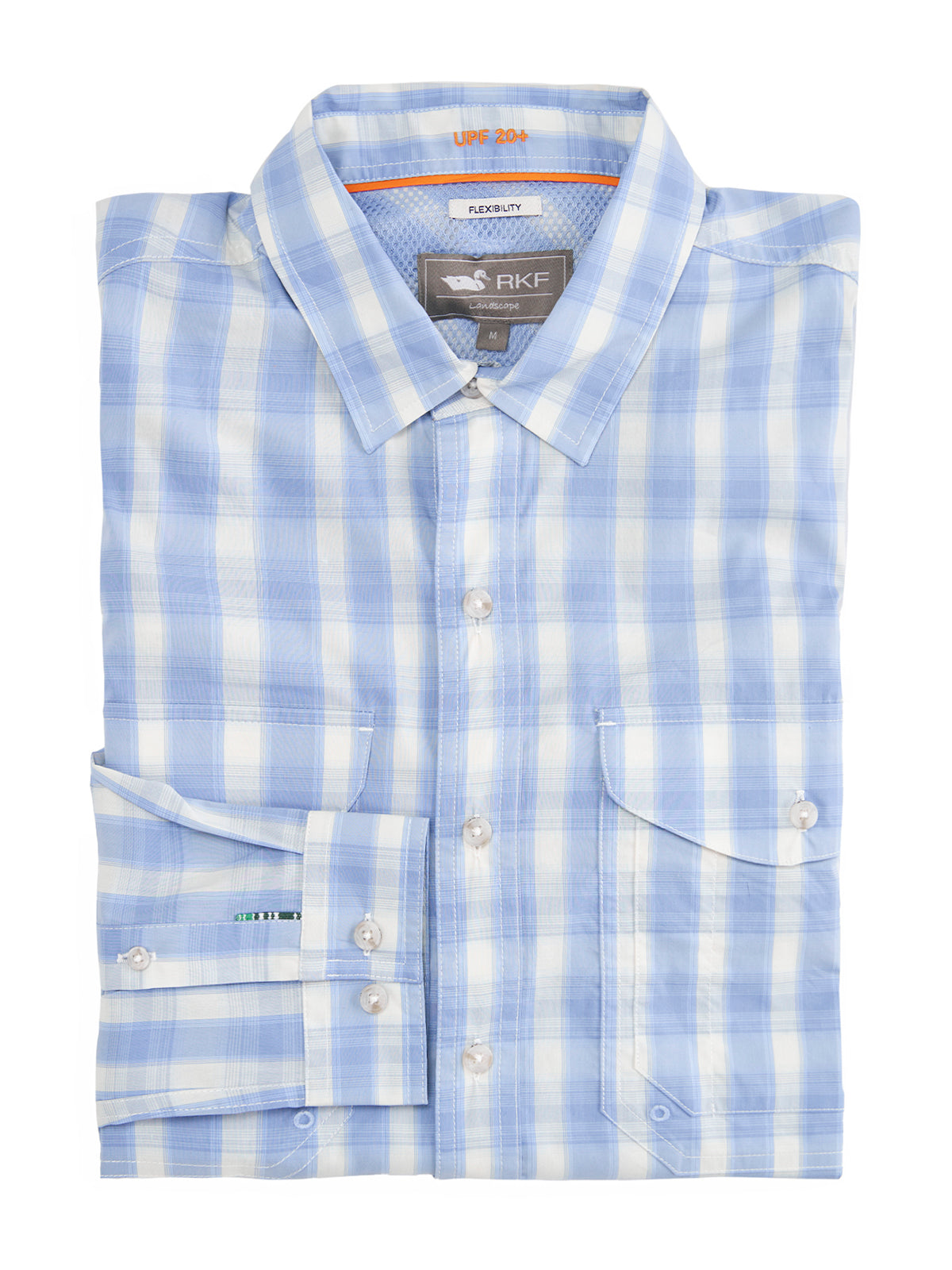 Camisa Natural Flex Hombre Atacama Azul Rockford